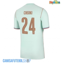 Camisa de time de futebol França Rayan Cherki #24 Replicas 2º Equipamento Mundo 2026 Manga Curta